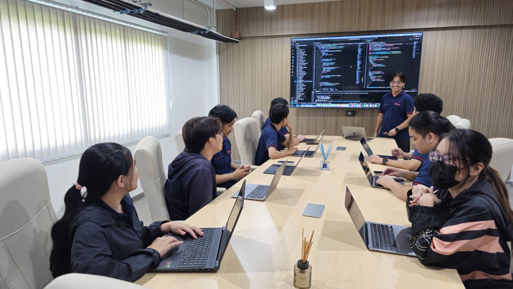 Architecture team working